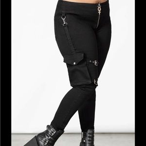 Killstar Zodiac Harness Jeans size XXL